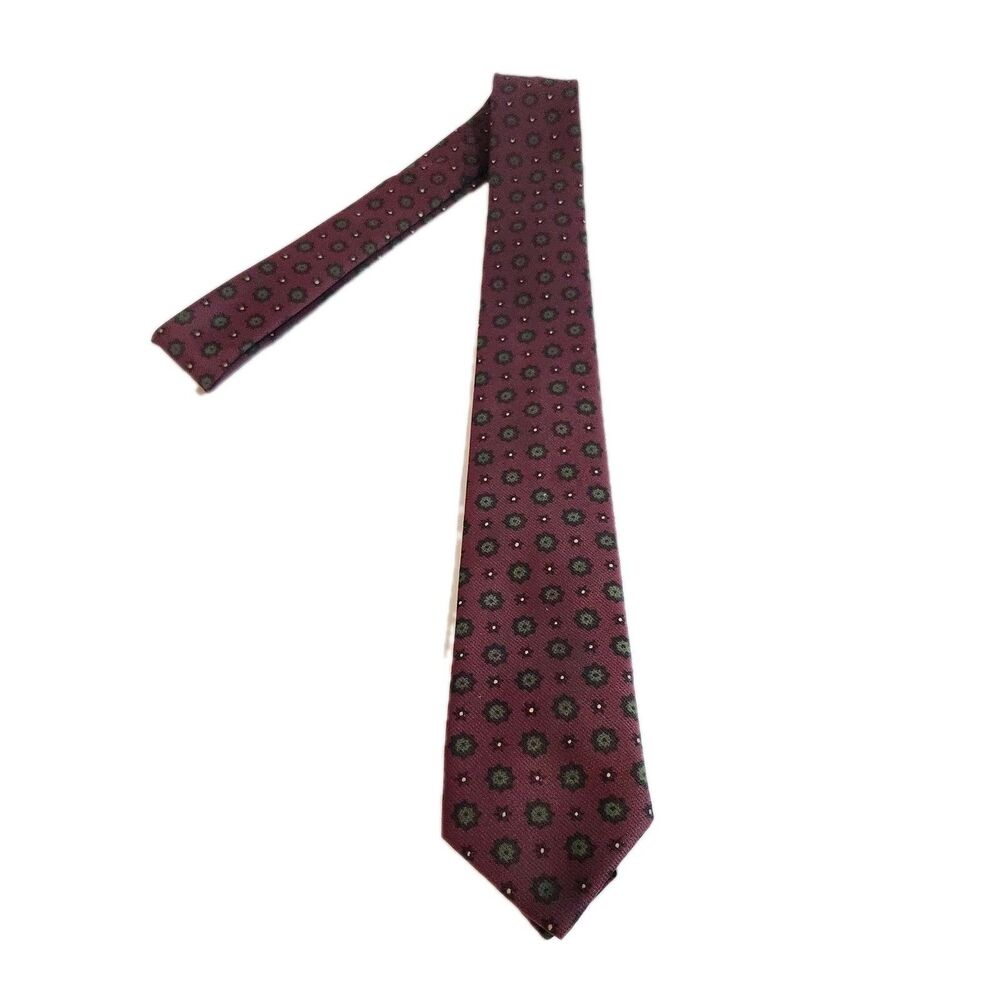 MCM Barclay Hotel NY Superba Daycron Tie Leonard Franks Shop Macclesfield Neat